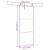 Ușă glisantă cu set feronerie neagră 90x205cm sticlă securizată GartenMobel Dekor