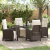 Set de Masă de Grădină cu 5 Piese din Rattan Maro GartenMobel Dekor
