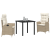 Set de 2 Bej și Crem GartenMobel Dekor