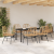 Set de dining de grădină 7 piese maro poliratan GartenMobel Dekor