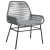 Set Dining Grădină 7 Piese cu Pernițe Gri Ratan Polimer GartenMobel Dekor