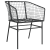 Set de dining pentru grădină 5 piese Poliratan negru GartenMobel Dekor