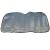 Parasolar folie aluminiu 1 fata RoGroup, 70 cm x 150 cm Automobile ProTravel