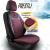 Set Huse Scaune Auto Panda Prestige, Negru-Visiniu, 11 piese Automobile ProTravel