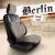 Set Huse Scaune Auto Panda Berlin, bej - negru, 11 piese Automobile ProTravel