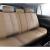 Set Huse Scaune Auto Panda Londra, cu fermoare pentru bancheta rabatabila, bej, 11 piese Automobile ProTravel