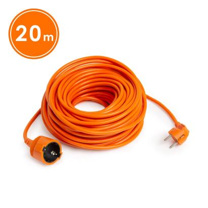Cablu prelungitor de rețea tip oscilant – 20 m, 3 x 1,5 mm², portocaliu Best CarHome