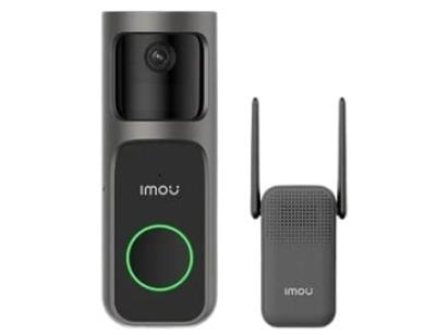 Sonerie video wireless 2S Imou, camera 3MP cu baterie, IR 5m, microfon si difuzor incorporate, slot micro SD, DB-2SP-3T0W/DS2S SafetyGuard Surveillance