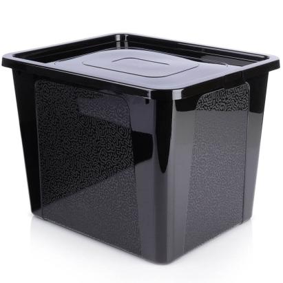 Recipient de Depozitare negru 30 litri Handy KitchenServ