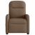 Fotoliu rabatabil electric, maro, material textil GartenMobel Dekor