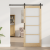 Ușa glisantă  cu set de accesorii 'ORKDAL'86x198.5 cm, Ușa interioară  cu sticlă 'ORKDAL'86x198.5x4 cm Lemn din pin masiv GartenMobel Dekor