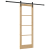 Ușă glisantă  cu set de hardware 'ORKDAL'73.5x211 cm, Ușă interioară  cu sticlă 'ORKDAL'73.5x211x4 cm din lemn masiv de pin GartenMobel Dekor