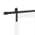 Ușă glisantă  cu set hardware 'ORKDAL'Alb 73.5x211 cm, Ușă interioară  cu sticlă 'ORKDAL'Alb 73.5x211x4 cm GartenMobel Dekor