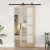 Ușa glisantă  cu set hardware 'ORKDAL'73.5x198.5 cm, Ușa interioară  cu sticlă 'ORKDAL'73.5x198.5x4 cm Lemn masiv GartenMobel Dekor