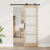 Ușa glisantă  cu set de accesorii 'ORKDAL'73.5x211 cm, Ușa glisantă interioară  cu sticlă 'ORKDAL'73.5x211x4 cm din lemn masiv de pin GartenMobel Dekor