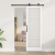 Ușa Glisantă  cu Set Hardware 'ORKDAL'Alb 73.5x211 cm, Ușa de Interior  cu Sticlă 'ORKDAL'Alb 73.5x211x4 cm GartenMobel Dekor