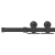 Ușa Glisantă  cu Set Hardware 'ORKDAL'Alb 73.5x211 cm, Ușa de Interior  cu Sticlă 'ORKDAL'Alb 73.5x211x4 cm GartenMobel Dekor