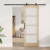 Ușa glisantă  cu set de accesorii 'ORKDAL'78x211 cm, Ușa interioară  cu sticlă 'ORKDAL'78x211x4 cm din lemn masiv de pin GartenMobel Dekor