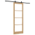 Ușa glisantă  cu set hardware 'ORKDAL'83x232 cm, Ușa de interior  cu sticlă 'ORKDAL'83x232x4 cm din lemn masiv de pin GartenMobel Dekor