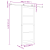 Ușa Glisantă  cu Set de Accesorii "ORKDAL" 86x211 cm, Ușa Interioară  cu Sticlă "ORKDAL" 86x211x4 cm Lemn Solid de Pin GartenMobel Dekor