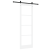 Ușă glisantă  cu set de accesorii "ORKDAL" Alb 78x232 cm, Ușă interioară  cu geam "ORKDAL" Alb 78x232x4 cm GartenMobel Dekor