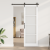 Ușă glisantă  cu set de accesorii "ORKDAL" Alb 78x232 cm, Ușă interioară  cu geam "ORKDAL" Alb 78x232x4 cm GartenMobel Dekor