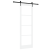 Ușă glisantă  cu set de accesorii "ORKDAL" Alb 78x232 cm, Ușă interioară  cu geam "ORKDAL" Alb 78x232x4 cm GartenMobel Dekor