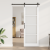 Ușa glisantă  cu set de hardware 'ORKDAL'Alb 83x232 cm, Ușa interioară  cu sticlă 'ORKDAL'Alb 83x232x4 cm GartenMobel Dekor