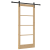 Ușa glisantă  cu set de hardware 'ORKDAL'86x198.5 cm, Ușa interioară  cu sticlă 'ORKDAL'86x198.5x4 cm din lemn de pin GartenMobel Dekor