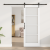 Ușa glisantă  cu set de accesorii 'ORKDAL'Alb 78x202 cm, Ușa interioară  cu sticlă 'ORKDAL'Alb 78x202x4 cm GartenMobel Dekor