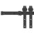 Ușă glisantă  cu set de accesorii 86x198.5 cm din lemn de pin, Ușă interioară  'ORKDAL'86x198.5x4 cm din lemn de pin GartenMobel Dekor