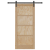 Ușă glisantă  cu set de accesorii 86x198.5 cm din lemn de pin, Ușă interioară  'ORKDAL'86x198.5x4 cm din lemn de pin GartenMobel Dekor