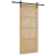 Ușă glisantă  cu set de accesorii 86x198.5 cm din lemn de pin, Ușă interioară  'ORKDAL'86x198.5x4 cm din lemn de pin GartenMobel Dekor