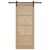 Ușă Glisantă  cu Set de Hardware 86x211 cm Lemn Solid, Ușă Interioară  'ORKDAL'86x211x4 cm Lemn Solid GartenMobel Dekor