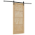 Ușa Glisantă  cu Set de Accesorii 83x202 cm Lemn Solid de Pin, Ușa Interioară  'ORKDAL'83x202x4 cm Lemn Solid de Pin GartenMobel Dekor