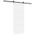 Ușă Glisantă  cu Set de Accesorii Alb 83x202 cm Lemn Masiv Pin, Ușă Interioară  'ORKDAL'Alb 83x202x4 cm Lemn Masiv Pin GartenMobel Dekor