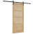 Ușă Glisantă  cu Set de Accesorii 86 x 198.5 cm Lemn Masiv Pin, Ușă Interioară  "ORKDAL" 86 x 198.5 x 4 cm Lemn Masiv Pin GartenMobel Dekor