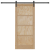 Ușă Glisantă  cu Set de Accesorii 86 x 198.5 cm Lemn Masiv Pin, Ușă Interioară  "ORKDAL" 86 x 198.5 x 4 cm Lemn Masiv Pin GartenMobel Dekor