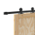 Ușă glisantă  cu set de hardware "ORKDAL" din lemn masiv de pin, Ușă interioară  "ORKDAL" 86x198.5x4 cm din lemn masiv de pin GartenMobel Dekor