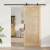 Ușă Glisantă  cu Set de Accesorii "ORKDAL" din Lemn Masiv de Pin, Ușă Interioară 'ORKDAL'86x211x4 cm din Lemn Masiv de Pin GartenMobel Dekor