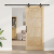 Ușa glisantă  cu set de hardware 'ORKDAL'din lemn masiv de pin, Ușa interioară  'ORKDAL'86x211x4 cm din lemn masiv de pin GartenMobel Dekor