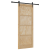 Ușă glisantă  cu set de hardware 'ORKDAL'din pin solid, Ușă interioară  'ORKDAL'83x211x4 cm din pin solid GartenMobel Dekor