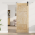 Ușă glisantă  cu set de accesorii 'ORKDAL'din lemn solid de pin, Ușă interioară  'ORKDAL'83x202x4 cm din lemn solid de pin GartenMobel Dekor