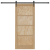 Ușă glisantă  cu set de hardware 'ORKDAL'Lemn masiv de Pin, Ușă de interior  'ORKDAL'86x198.5x4 cm Lemn masiv de Pin GartenMobel Dekor