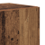 Set de 4 Piese Cabinet TV Montat pe Perete din Lemn Veche Prelucrat GartenMobel Dekor