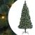 Brad Crăciun Artificial 300 LED-uri Verde 180 cm PET GartenMobel Dekor