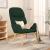 Scaun de relaxare, verde închis, material textil GartenMobel Dekor