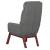 Scaun de relaxare, gri deschis, material textil GartenMobel Dekor