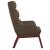 Scaun de relaxare, gri taupe, material textil GartenMobel Dekor
