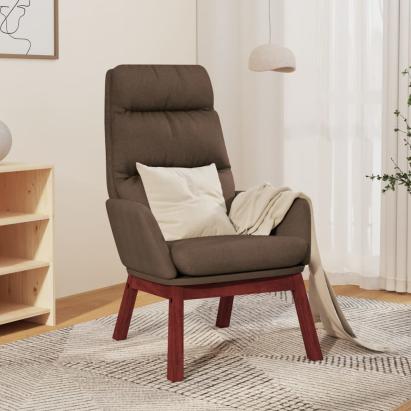 Scaun de relaxare, gri taupe, material textil GartenMobel Dekor